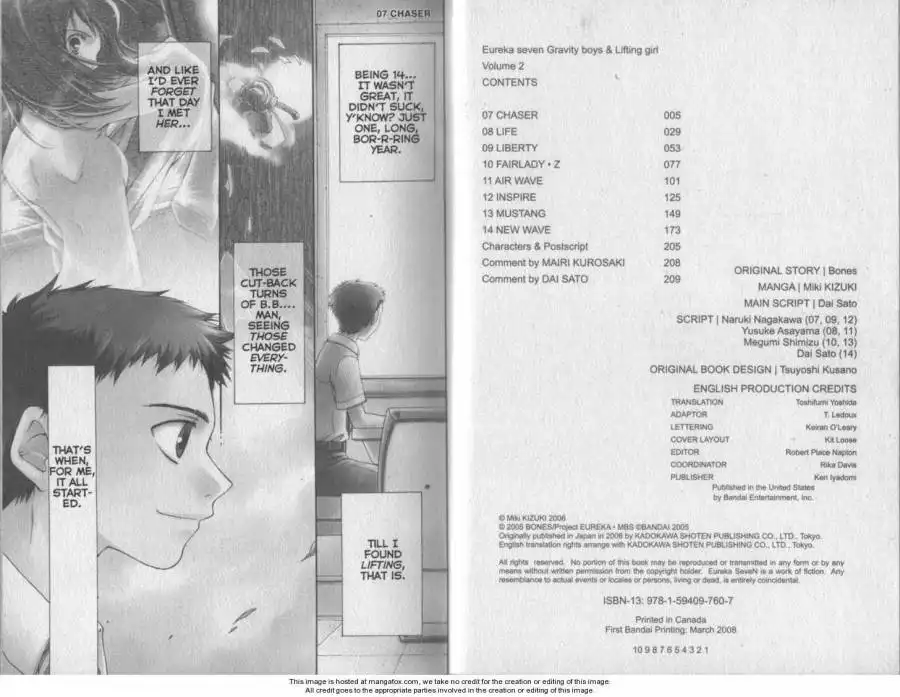 Eureka Seven: Gravity Boys ANDamp; Lifting Girl Chapter 2 4